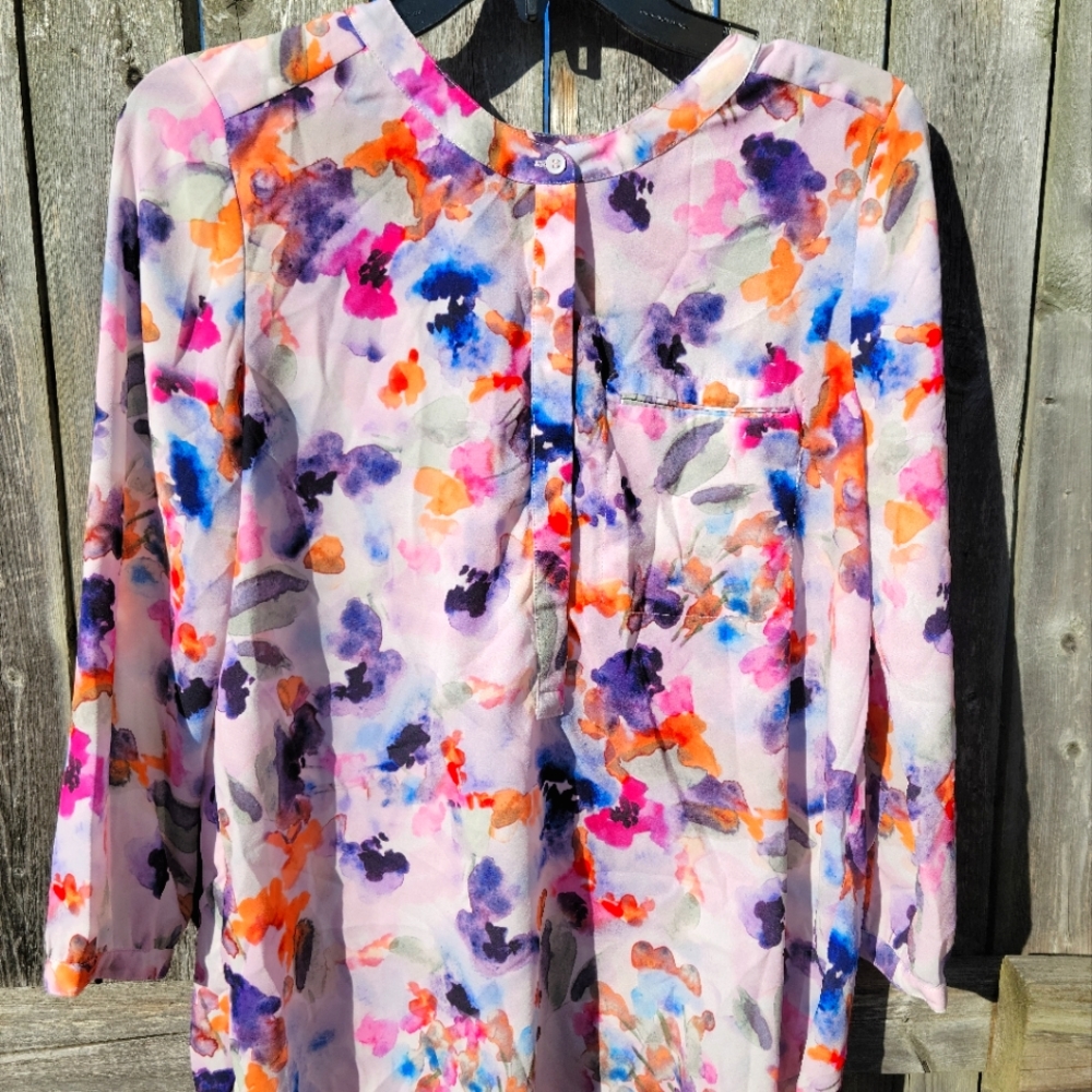NYJD floral print blouse